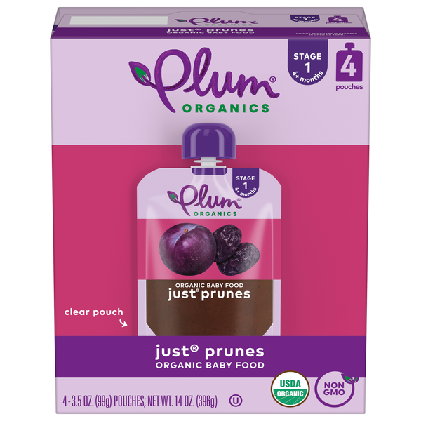 Baby Food & Formula Plum Organics Just Prunes Baby Food hero