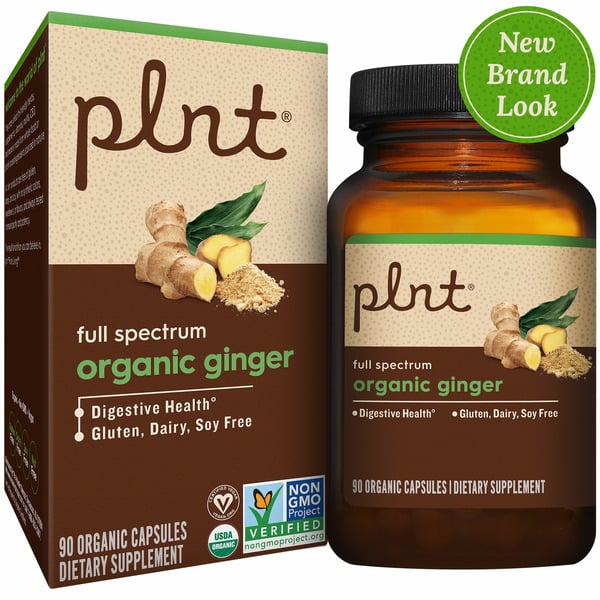 Plnt Ginger Capsules hero