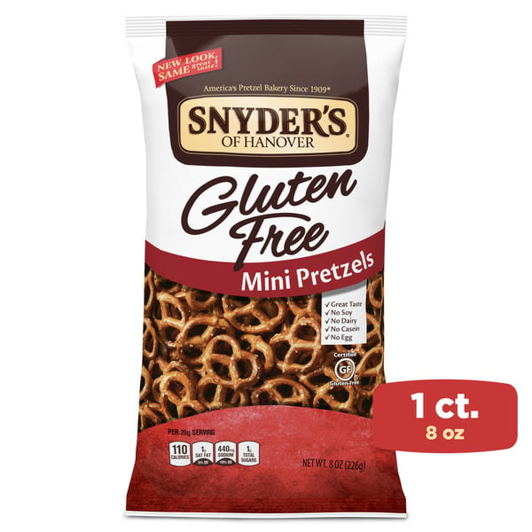 Chips & Pretzels Snyder's of Hanover Gluten Free Mini Pretzels hero