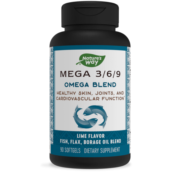 Supplement Oils Nature's Way Mega 3/6/9 Omega Blend - softgels hero