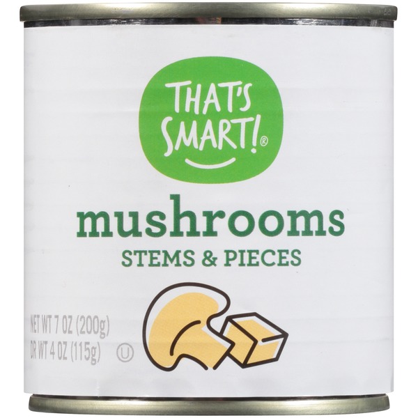 Fresh Vegetables That's Smart! Mushrooms Stems & Pieces hero