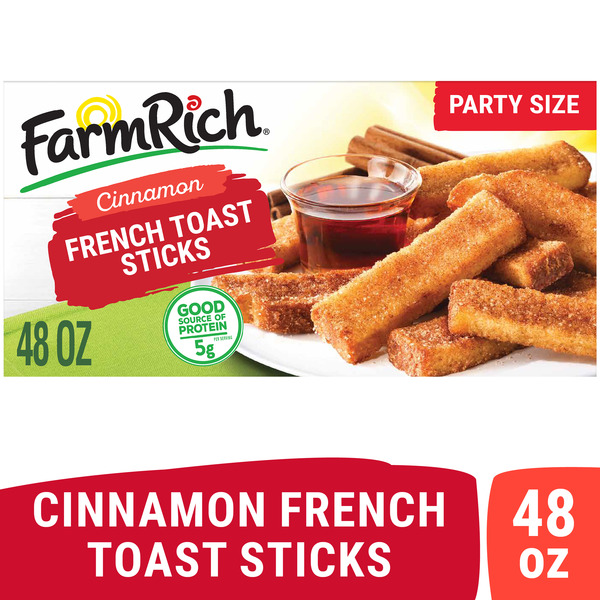 Frozen Breakfast Farm Rich Cinnamon French Toast Sticks hero