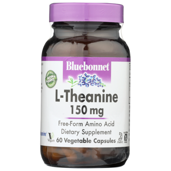 Vitamins & Supplements Bluebonnet L-Theanine 200 Mg hero