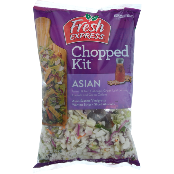 Packaged Vegetables & Fruits Fresh Express Salad Kit, Asian hero