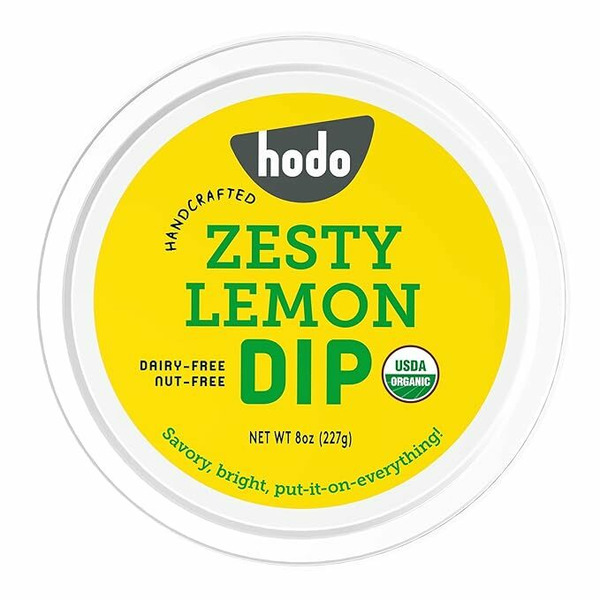 Hodo Zesty Lemon Dip, Organic hero