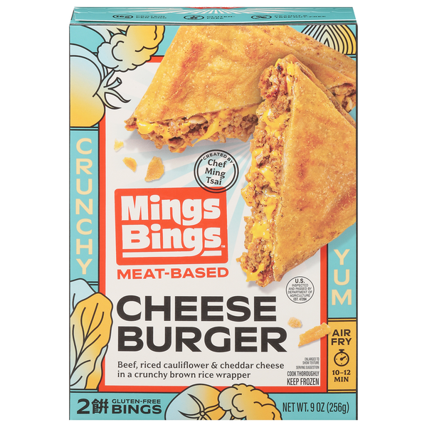 Frozen Appetizers & Sides MingsBings Burger, Cheese, Meat-Based hero