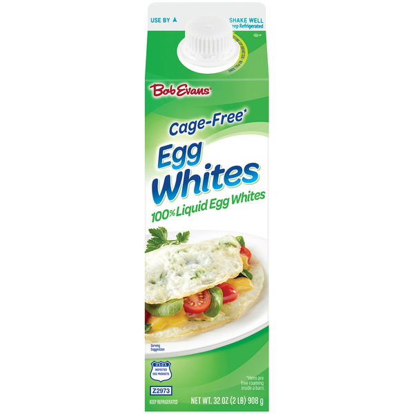 Eggs Bob Evans Farms Cage Free Liquid Egg Whites hero