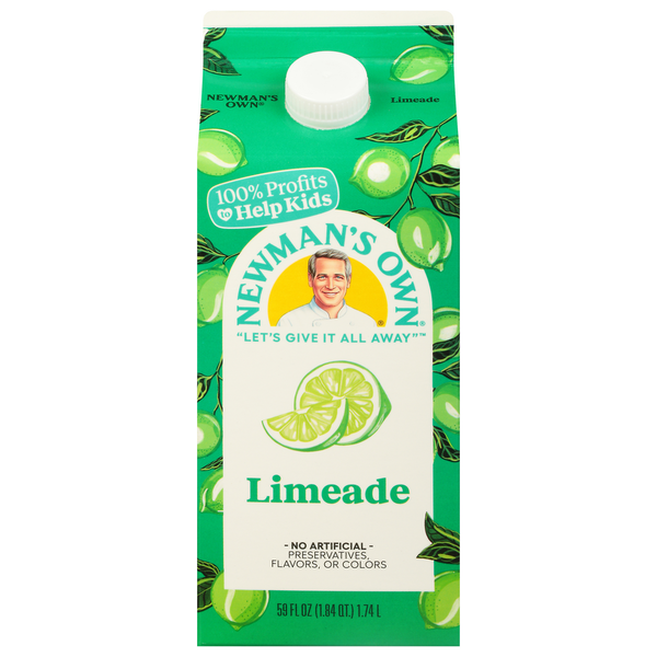 Refrigerated Newman's Own Limeade hero