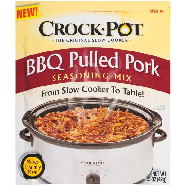 Spices & Seasonings Crockpot Seasoning Mix, BBQ Pulled Pork hero