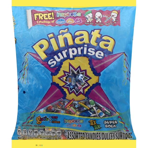 Candy & Chocolate Piñata Surprise Candies, Assorted hero