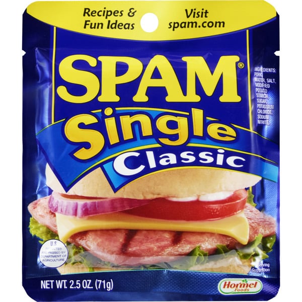 Pantry SPAM Single Classic hero