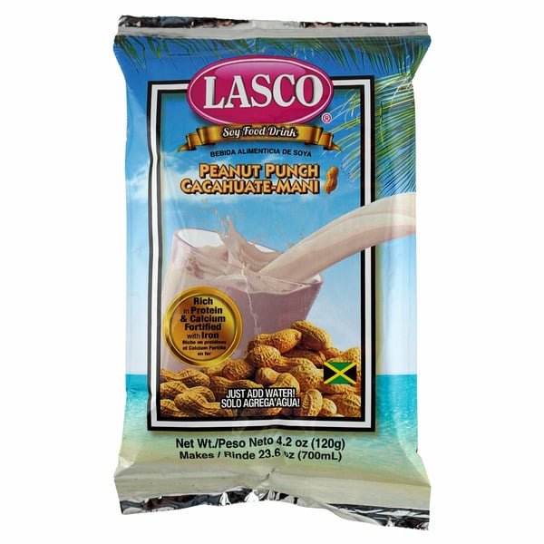 Cocoa & Drink Mixes LASCO Peanut Punch Soy Food Drink hero