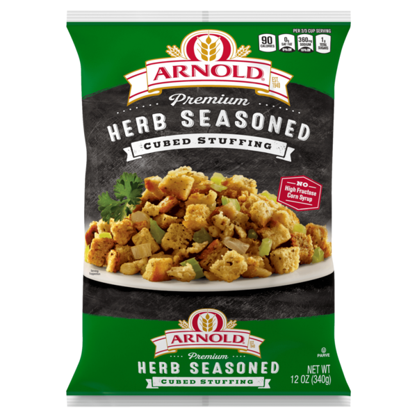 Spices & Seasonings Arnold Herb Seasoned Stuffing White Bread hero