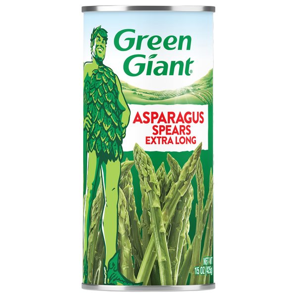 Canned & Jarred Vegetables Green Giant Asparagus Spears Extra Long hero