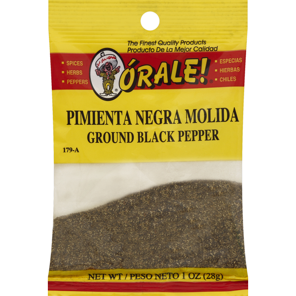 Spices & Seasoning ÓRALE! Pepper, Black, Ground hero