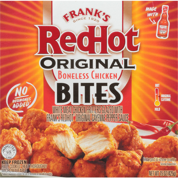 Frank's RedHot® Original Boneless Chicken Bites hero