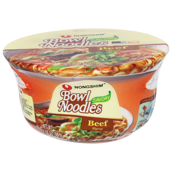 Dry Pasta & Noodles Nongshim Bowl Noodle Soup, Beef Flavor hero