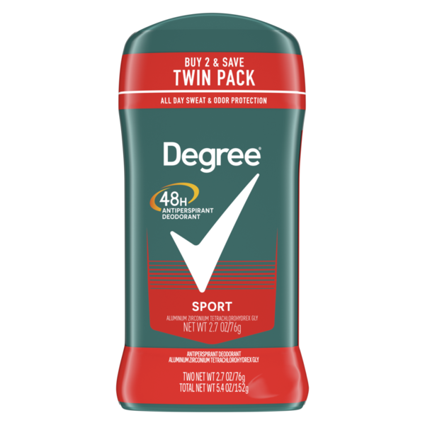 Deodorants Degree Anti-Perspirant & Deodorant, Sport hero