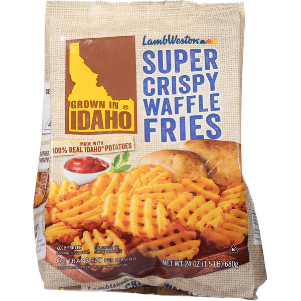 Frozen Breakfast Grown In Idaho Super Crispy Waffle Fries hero