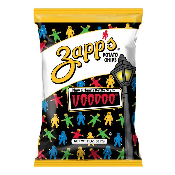 Chips & Pretzels Zapp's New Orleans Kettle Style Potato Chips Voodoo hero