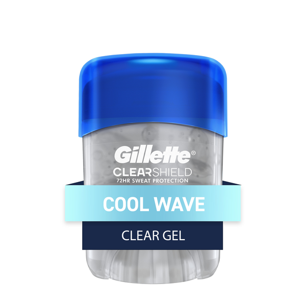 Deodorants Gillette Antiperspirant and Deodorant for Men, Clear Gel, Cool Wave hero