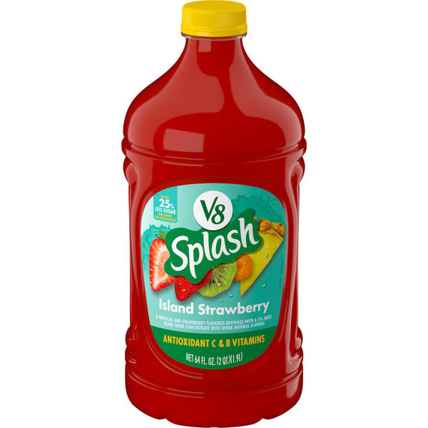 Juice & Nectars V8 Island Strawberry Flavored Juice Beverage hero