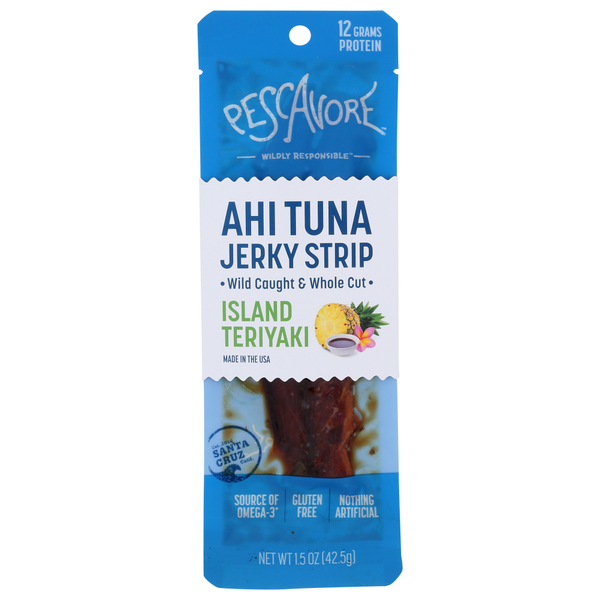 Seafood Counter Pescavore Ahi Tuna Jerky Strip hero