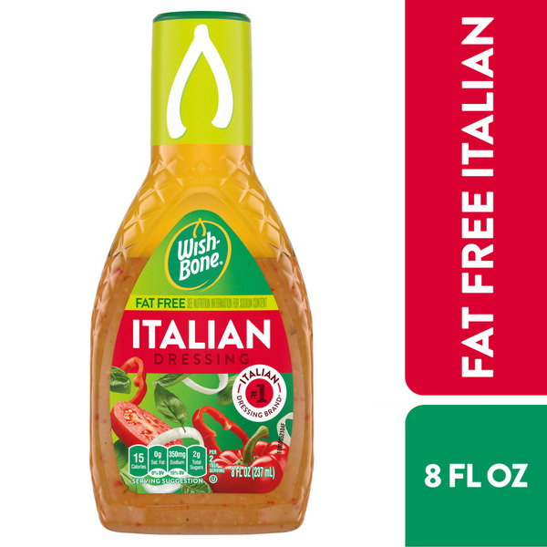 Salad Dressing, Oils & Vinegars Wish-Bone Fat Free Italian Dressing hero