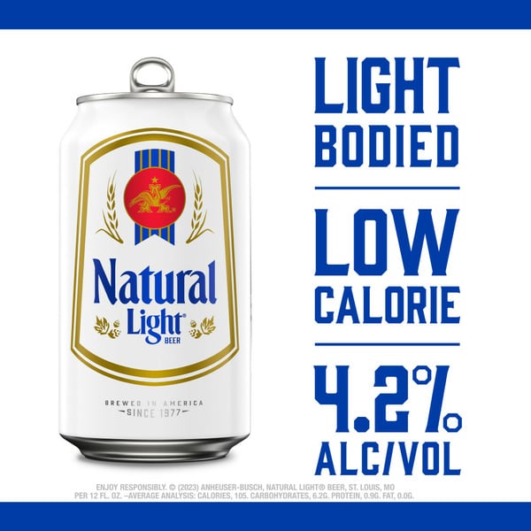 Food Lion Natural Light Lager Beer Same-Day Delivery or Pickup 