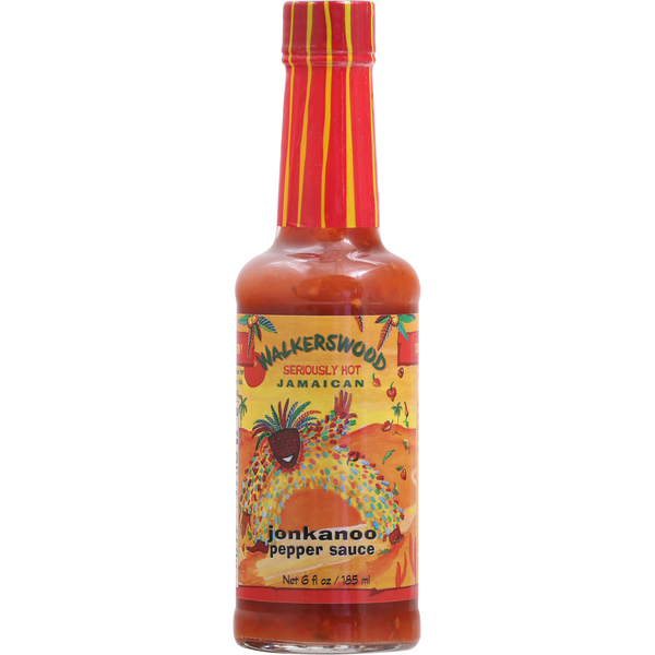 Walkerswood Pepper Sauce, Jonkanoo, Jamaican, Seriously Hot hero