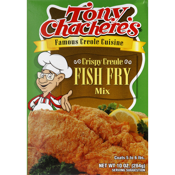 Lunch Meat Tony Chachere's Fish Fry Mix, Crispy Creole hero