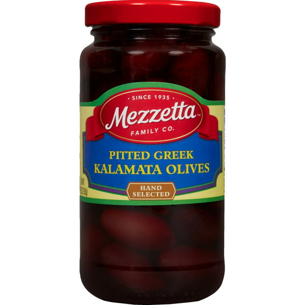 Pickled Goods & Olives Mezzetta Pitted Greek Kalamata Olives hero