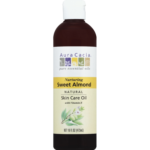 Body Care | Lotion, Sunscreen Aura Cacia Skin Care Oil, Natural, Sweet Almond hero