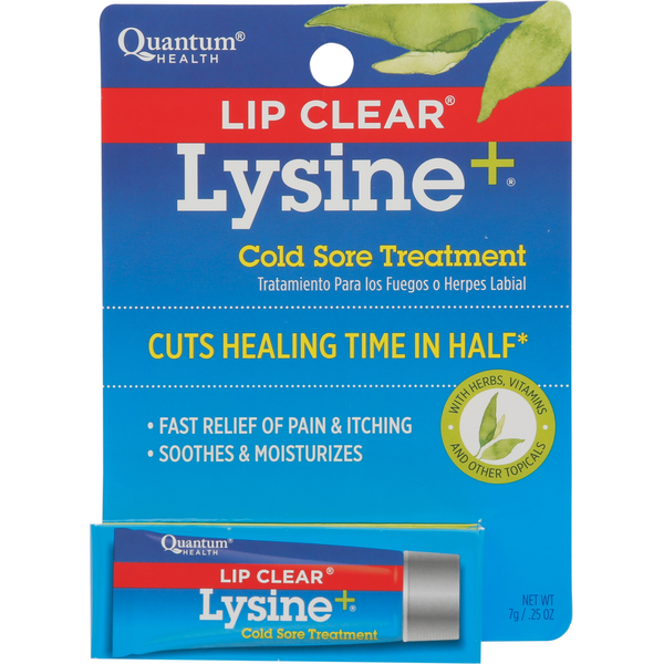 Oral Hygiene Quantum Health Cold Sore Treatment, Lip Clear hero