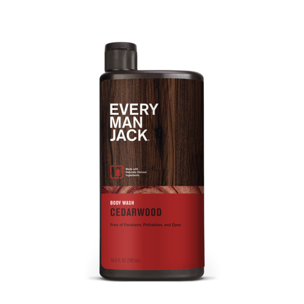 Body Lotions & Soap Every Man Jack Hydrating Body Wash for Men, Cedarwood hero