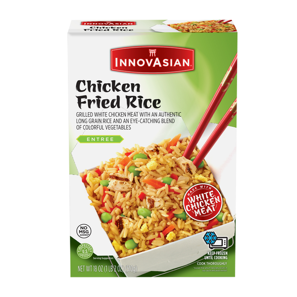 Frozen Meals InnovAsian Chicken Fried Rice, Frozen Multi-Serve Entrée hero