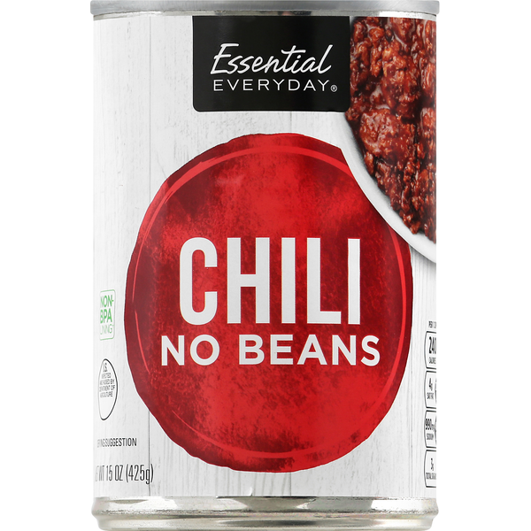 Soup, Broth & Bouillon Essential Everyday Chili, No Beans hero