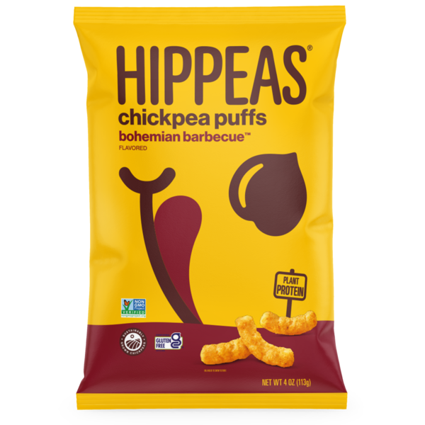 Chips & Pretzels HIPPEAS Chickpea Puffs, Bohemian Barbecue hero