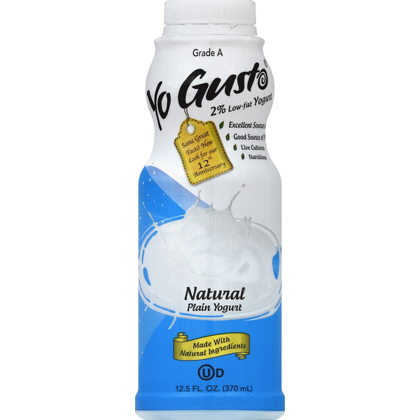 Yogurt/Kefir YoGusto Yogurt, 2% Low-Fat, Plain Natural hero