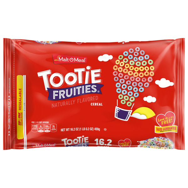 Cereal & Granola Malt-O-Meal Tootie Fruities Cereal, Fruity Breakfast Cereal, Bag hero