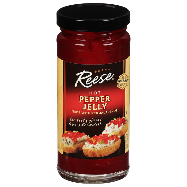 Spreads Reese's Pepper Jelly, Hot hero