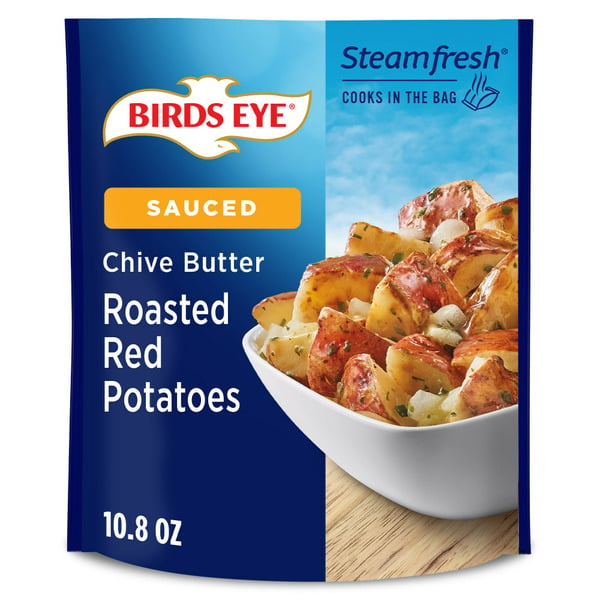 Frozen Appetizers & Sides Birds Eye Steamfresh Roasted Red Potatoes with Chive Butter Sauce Frozen Vegetables hero