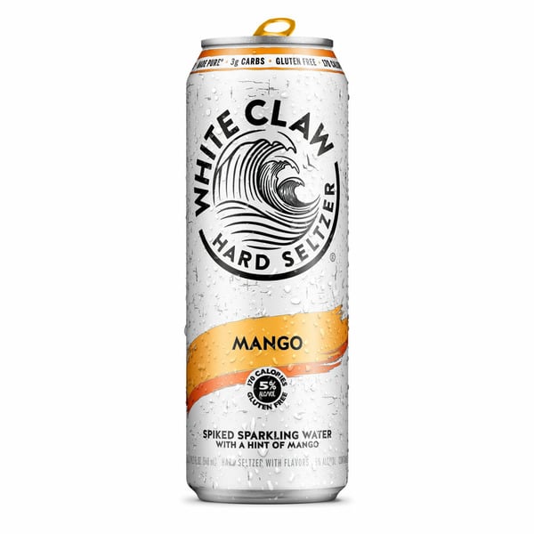 White Claw Hard Seltzer Mango hero