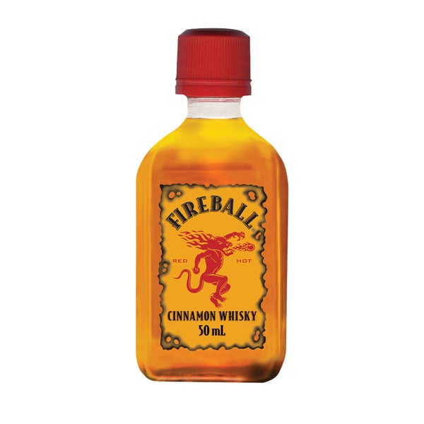 North American Whiskey Fireball Cinnamon Whiskey, Cinnamon Whisky, Liquor, 66 Proof hero