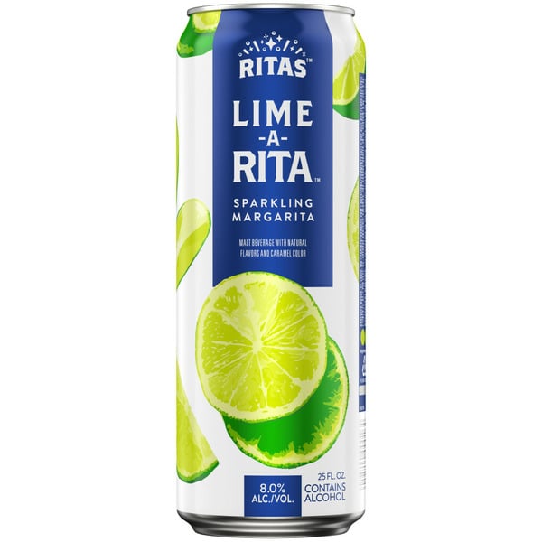 Beers & Coolers Ritas Lime-A-Rita Lime-A-Rita Sparkling Margarita Malt Beverage hero