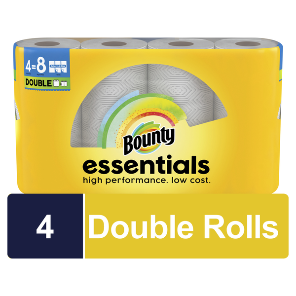 Paper Goods Bounty Essential Select-A-Size Paper Towels, 4 Count hero