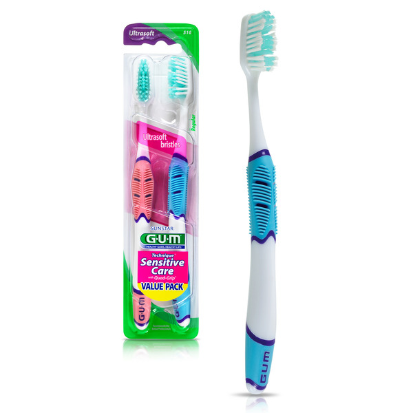 Oral Hygiene Sunstar GUM GUM  Technique Sensitive Care Toothbrush hero