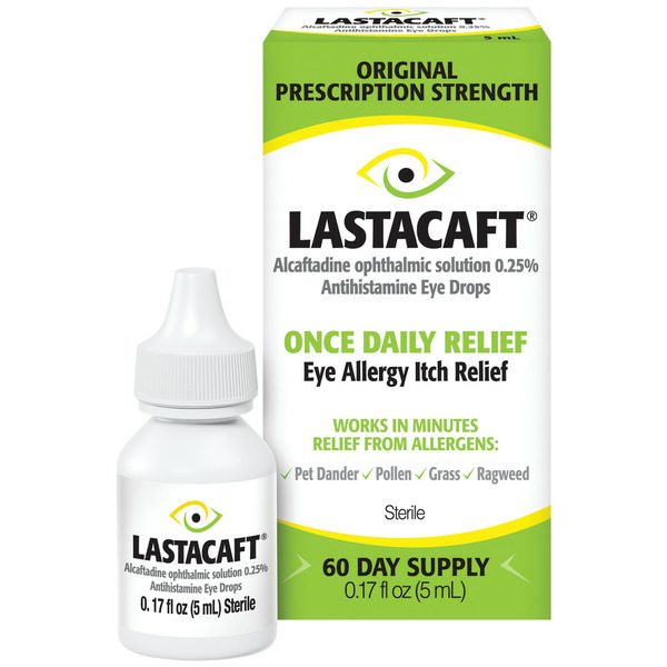 Eye & Ear Care Lastacaft Once Daily Eye Allergy Itch Relief Drops hero