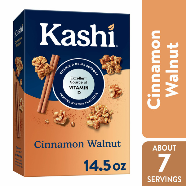 Cereal Kashi Cold Breakfast Cereal, Excellent Source of Vitamin D, Fiber Cereal hero