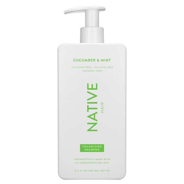 Hair Care Native Shampoo, Volumizing, Cucumber & Mint hero